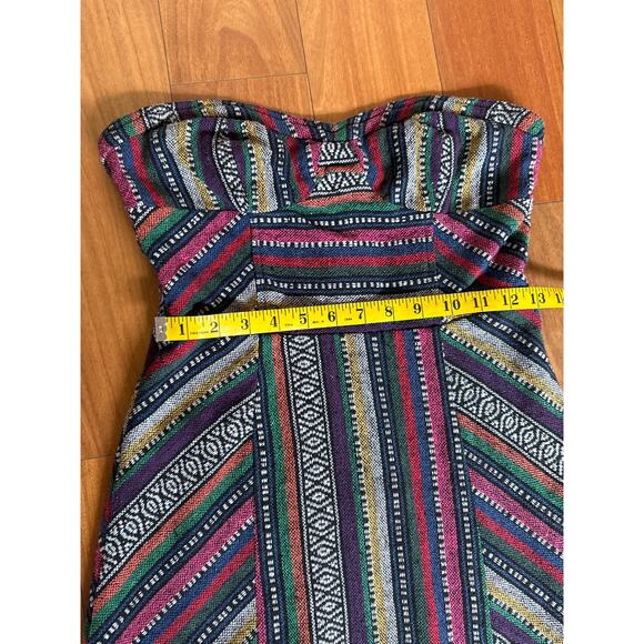 Staring at Stars Cotton Striped Strapless Dress - Picture 9 of 10